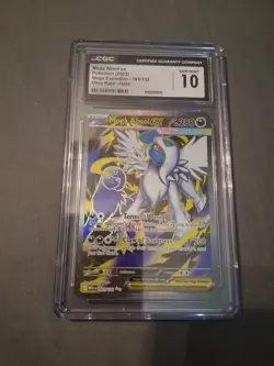 POKEMON CGC GEM MINT 10 - Mega Absol Ex 161/132 - MEGA EVOLUTION - Image 1