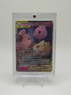 Togepi & Cleffa & Igglybuff GX TAG TEAM 143/236 NM SM-Cosmic Eclipse Ultra Rare - Image 1