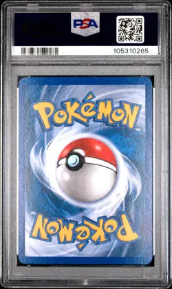 2005 POKEMON EX UNSEEN FORCES #10 OCTILLERY-REVERSE FOIL PSA 8 - Image 2