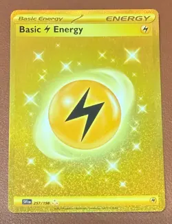 Pokemon TCG Lightning Energy Scarlet & Violet Gold Hyper rare NM/M Pack Fresh - Image 1