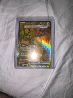 Pokemon Prismatic Evolutions hyper rare pikachu 179/131 - Image 1