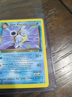 Dark Blastoise 3/82 Non Holo Pokemon Team Rocket NM Vintage - Image 3