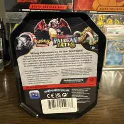 Pokemon TCG Paldean Fates 4 Pack Tin (Charizard ex) - Image 2