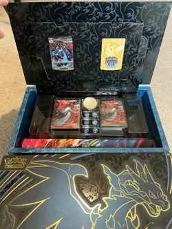 Pokemon Mega Charizard X EX 023 & Oricorio EX 024 UPC Promos Sealed w/ Open Box - Image 1