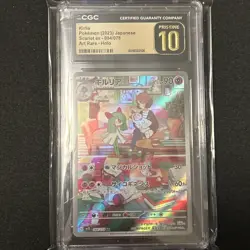 ✨✨ CGC 10 PRISTINE Japanese Pokemon 2023 Kirlia 084/078 Scarlet ex sv1S Pokemon - Image 1