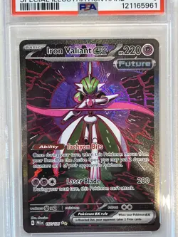 PSA 9 Iron valiant ex #157/131 - Prismatic Evolutions Pokemon TCG - Image 3