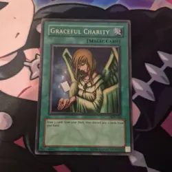 Yugioh Graceful Charity SDP-040 2003 Starter Deck Pegasus Unlimited - LP - Image 1