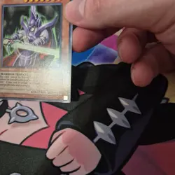 Yugioh Dark Magician Knight ROD-EN001 Secret Rare Reshef of Destruction Promo LP - Image 4