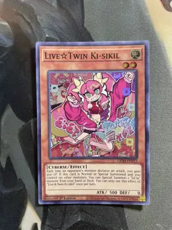 Yu-Gi-Oh! Live Twin Ki-sikil, Genesis Impact GEIM-EN013, 1st Edition, Super Rare - Image 1