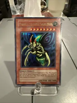 Perfectly Ultimate Great Moth DB2-EN249 Ultra Rare LP Yugioh - Image 1
