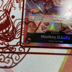 ONE PIECE TCG - Monkey.D.Luffy ST10-002 Leader Ultra Deck The Three Captains - Image 2