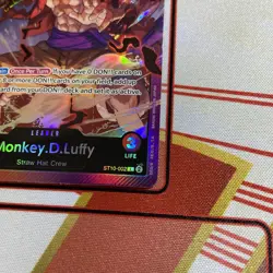 ONE PIECE TCG - Monkey.D.Luffy ST10-002 Leader Ultra Deck The Three Captains - Image 3