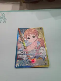 One Piece OP11-041 A Fist Of Divine Speed Nami Alt. Art Leader Pack Fresh 🔥🔥🔥 - Image 1