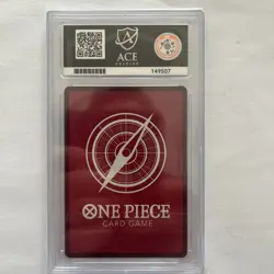 Portgas D Ace OP03-001 L Parallel Alt Art BGS Pristine 10 English One Piece TCG - Image 2