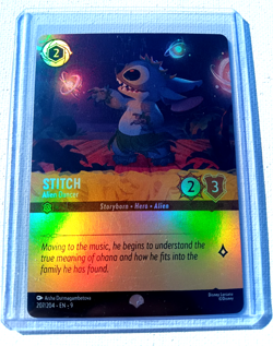 Stitch Alien Dancer (Epic) 207/204 Disney Lorcana Fabled Textured Holo Foil NM - Image 1