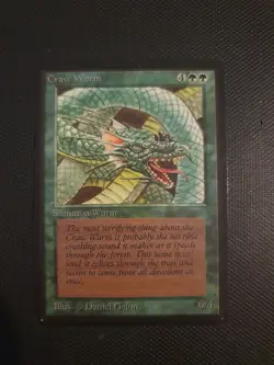 -- MTG Magic Card - Craw Wurm - BETA - Nm - Image 1