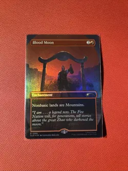 Blood Moon (Rainbow Foil) Secret Lair Drop Foil - Image 1