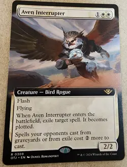 Aven Interrupter - #309 Regular (Extended Art) Outlaws of Thunder Junction - Mtg - Image 1