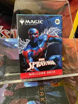 SDCC 2025 Magic The Gathering Marvel Spider-Man Blue Welcome Deck MTG - Image 1