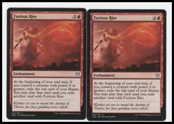 Furious Rise x2 #136 Theros Beyond Death MTG Near Mint Uncommon - Image 1