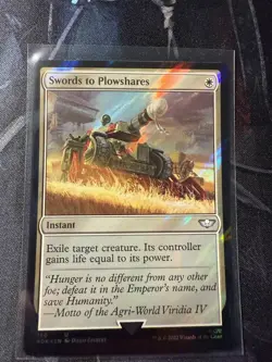 Swords to Plowshares, Warhammer 40,000 (FOIL) - Image 1