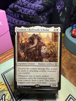 Losheel, Clockwork Scholar - Commander 2021 (C21), (Non-Foil), #018 - Image 1