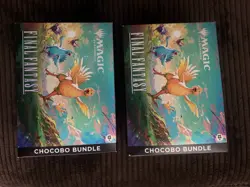 2 Magic: The Gathering Final Fantasy Chocobo Bundle Box Set - Image 1