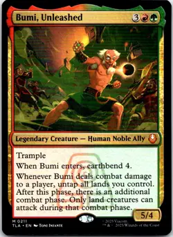 Bumi, Unleashed M Avatar: The Last Airbender 211 NM - Image 1