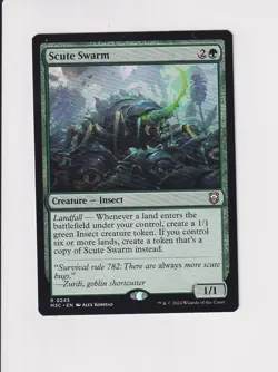MAGIC THE GATHERING MTG COMMANDER MODERN HORIZONS 3 SCUTE SWARM (X) - Image 1