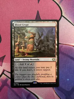 Blood Crypt Lorwyn Eclipsed Regular Rare 0262 Magic The Gathering ECL EN Land - Image 1