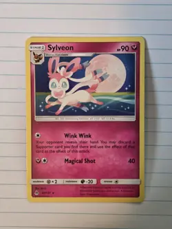 Sylveon 87/131 S&M 2018 Sun & Moon Forbidden Light Pokemon Card Pokemon TCG NM - Image 1