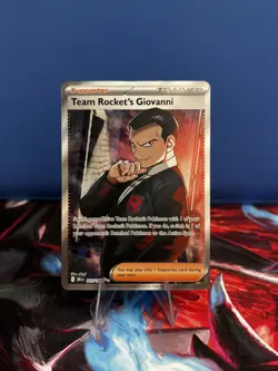 Team Rocket's Giovanni - 225/182 - Pokemon TCG Destined Rivals - Ultra Rare - NM - Image 1