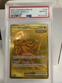 Pokemon TCG Walking Wake EX Prismatic Evolutions Card 178/131 - Image 1