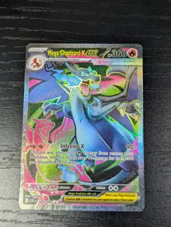 Pokemon TCG Mega Charizard Ex 109 Ultra Rare Holo Phantasmal Flames Near Mint - Image 1