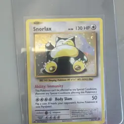 Pokemon Snorlax XY179 XY Promo Holo 130 HP Immunity Body Slam Card - Image 1