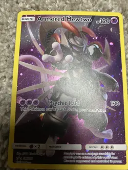 Pokemon TCG Armored Mewtwo SM228 Black Star Promo Card - Image 2