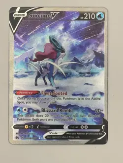 Suicune V GG38/GG70 Pokemon TCG Crown Zenith Ultra Rare Full Art NM - Image 1