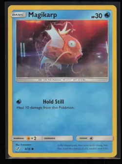 Magikarp 8/18 Pokemon Detective Pikachu Common Near Mint Holo Card - Image 1