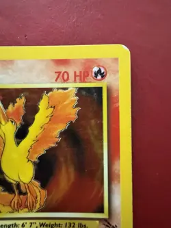 Moltres 12/62 Holo Rare Fossil Pokemon Card HP No Creases - Image 4