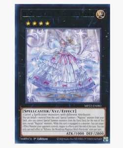 Rilliona, The Wondrous Magistus Witch Wardrobe x3 MP22 1st ED Rare NM Yugioh - Image 1
