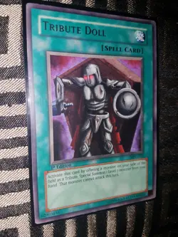 Tribute Doll - MFC-039 - Rare 1st Edition NM Condition Yugioh - Image 1
