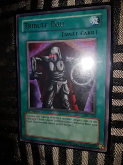 Tribute Doll - MFC-039 - Rare 1st Edition NM Condition Yugioh - Image 2
