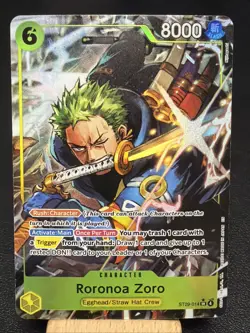Roronoa Zoro (Alt Art ) ST29-014 Starter Deck 29: Egghead Foil R - Image 1