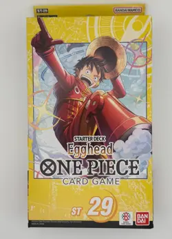 NEW ONE PIECE CARD GAME: STARTER DECK -Egghead- [ST-29] SEALED - Image 1