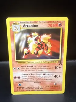 Pokemon Card - Arcanine WoTC Black Star Promo 6 Non Holo L - Image 2
