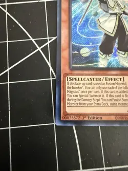 Crowley, the Gifted Magistus 1st Edition Secret Rare Card BLMM-EN044 Yu-Gi-Oh! - Image 2