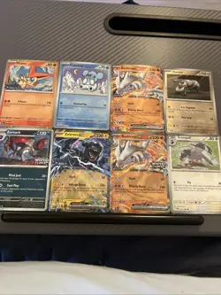 Pokemon TCG White Flair & Black Bolt 8 Card Holo (2 Black & 2 White Stamped) - Image 1
