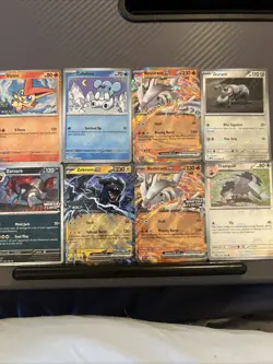 Pokemon TCG White Flair & Black Bolt 8 Card Holo (2 Black & 2 White Stamped) - Image 4