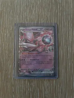 Team Rocket's Mewtwo ex 216 Sv: Scarlet & Violet Promo Cards Holo - Image 3