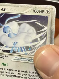 Pokemon TCG Altaria EX Emerald Holo Rare Card 90/106 2005 LP - Image 2